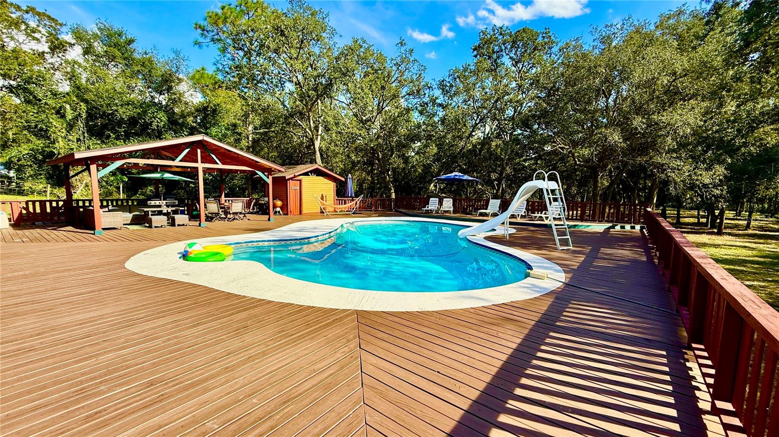 Pool area