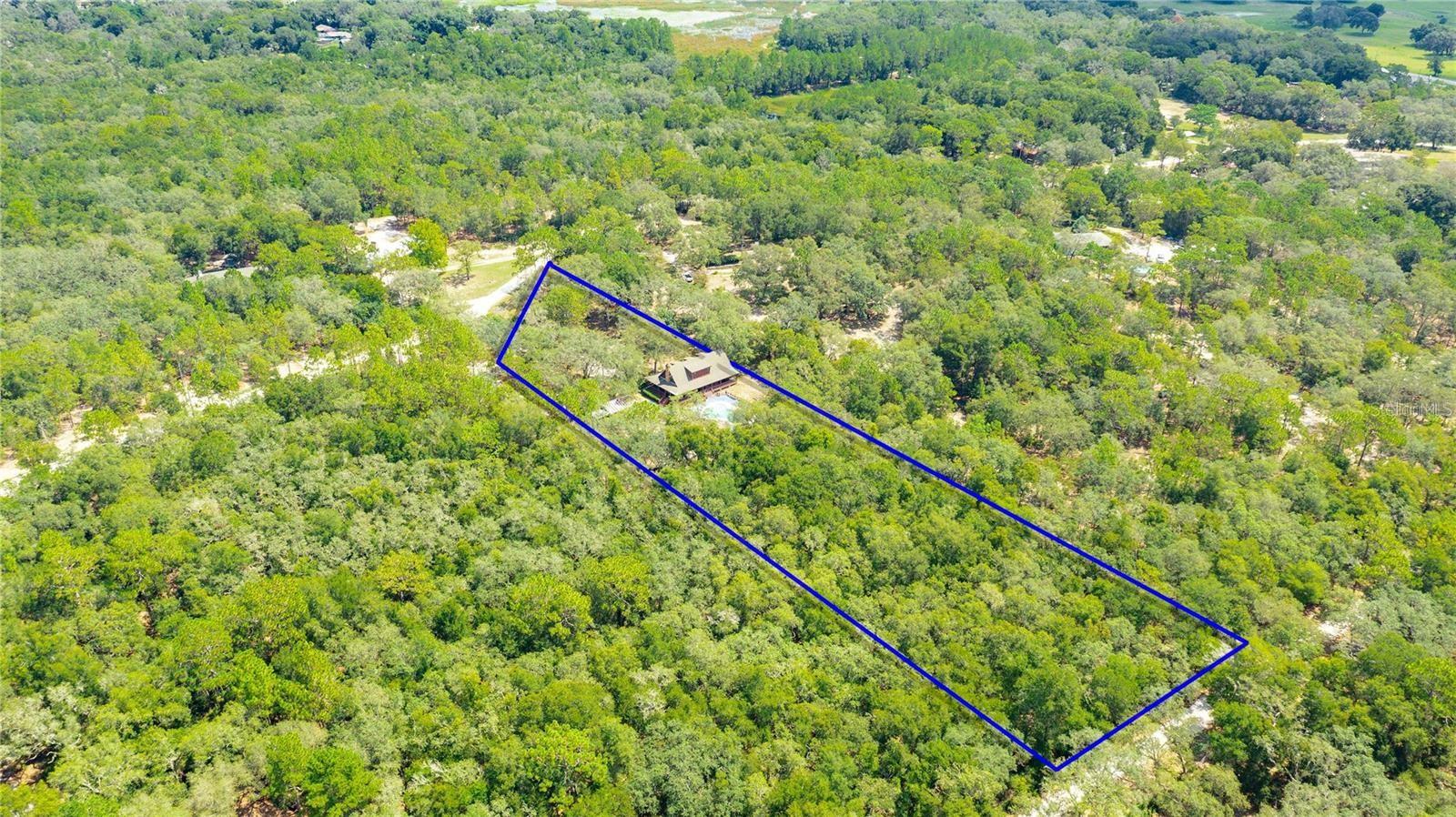 SE aerial view