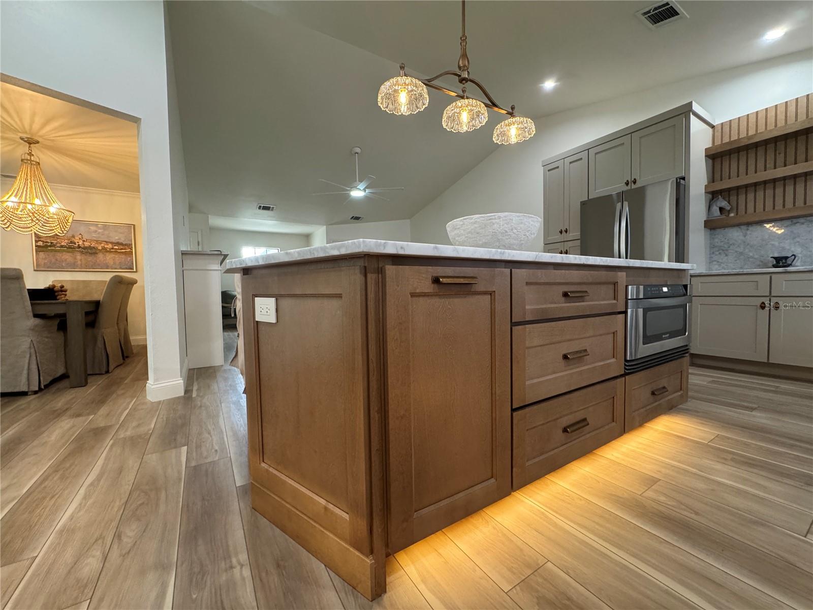 Toekick lighting