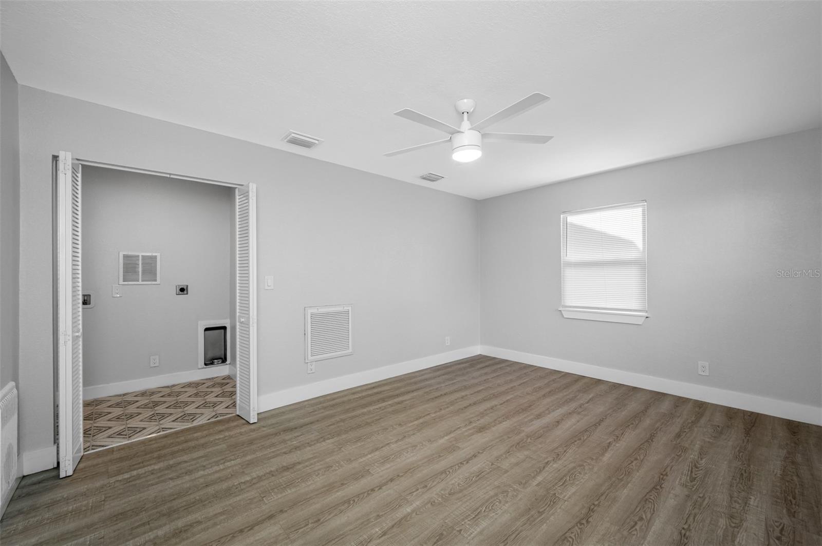 Living Room/ Laundry room closet