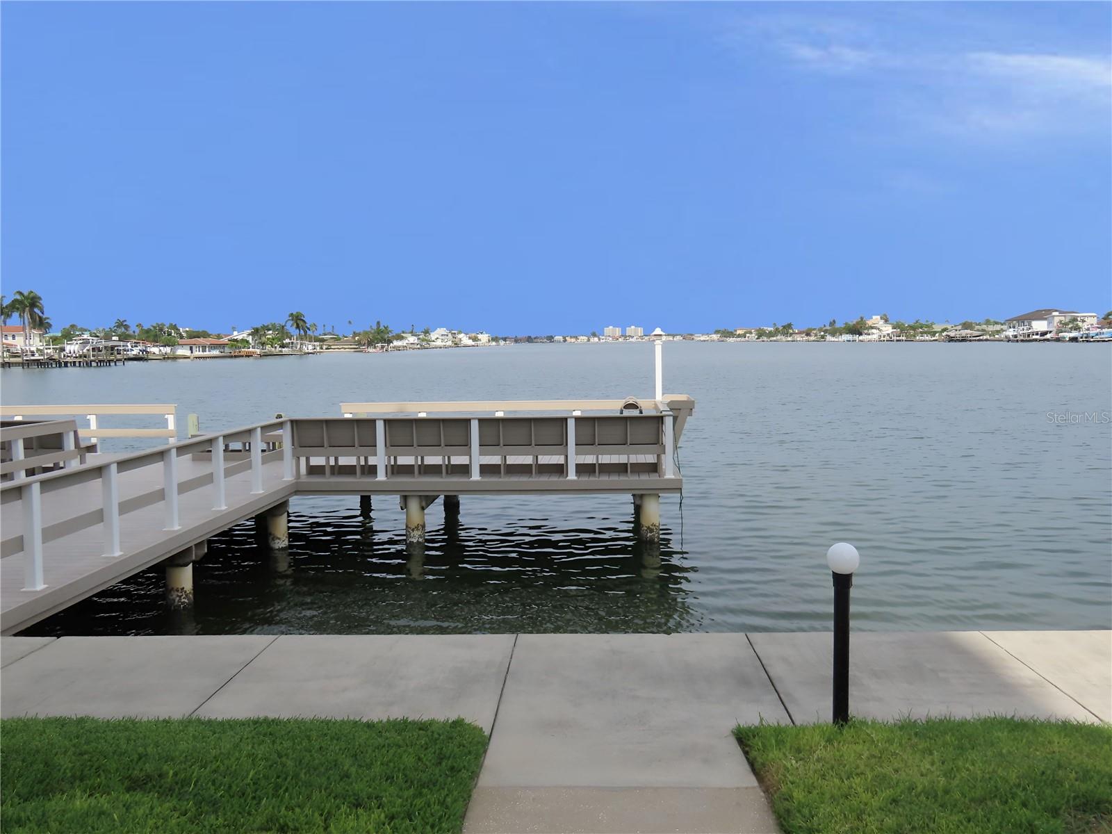 Community deck/dock area