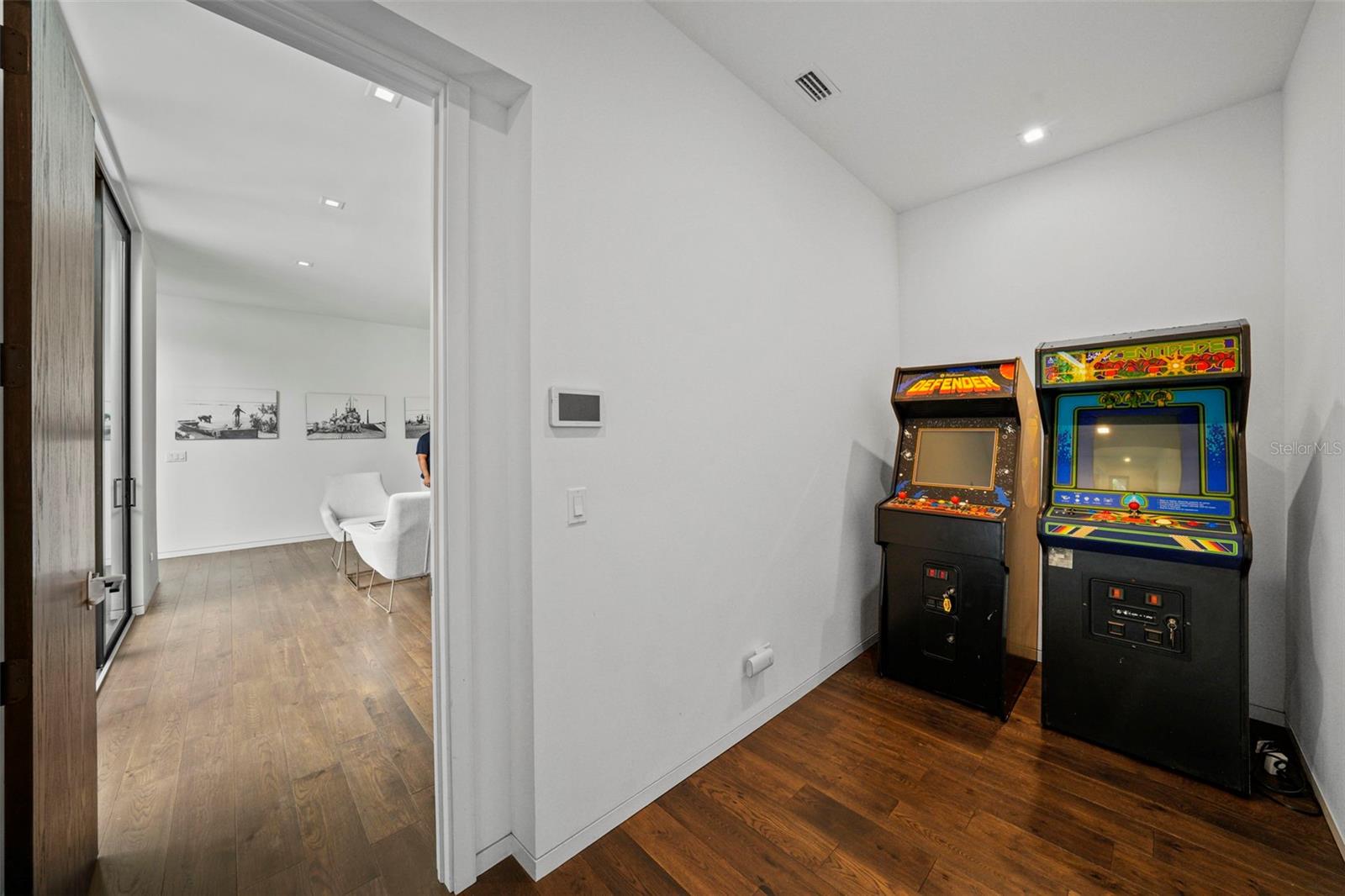 Inside, the mudroom is plumbed for a pool bath if desired