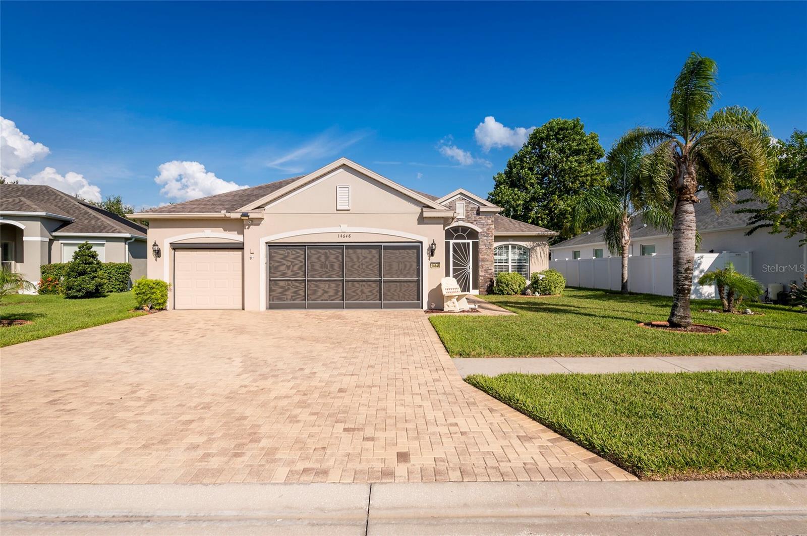 Pavered Driveway