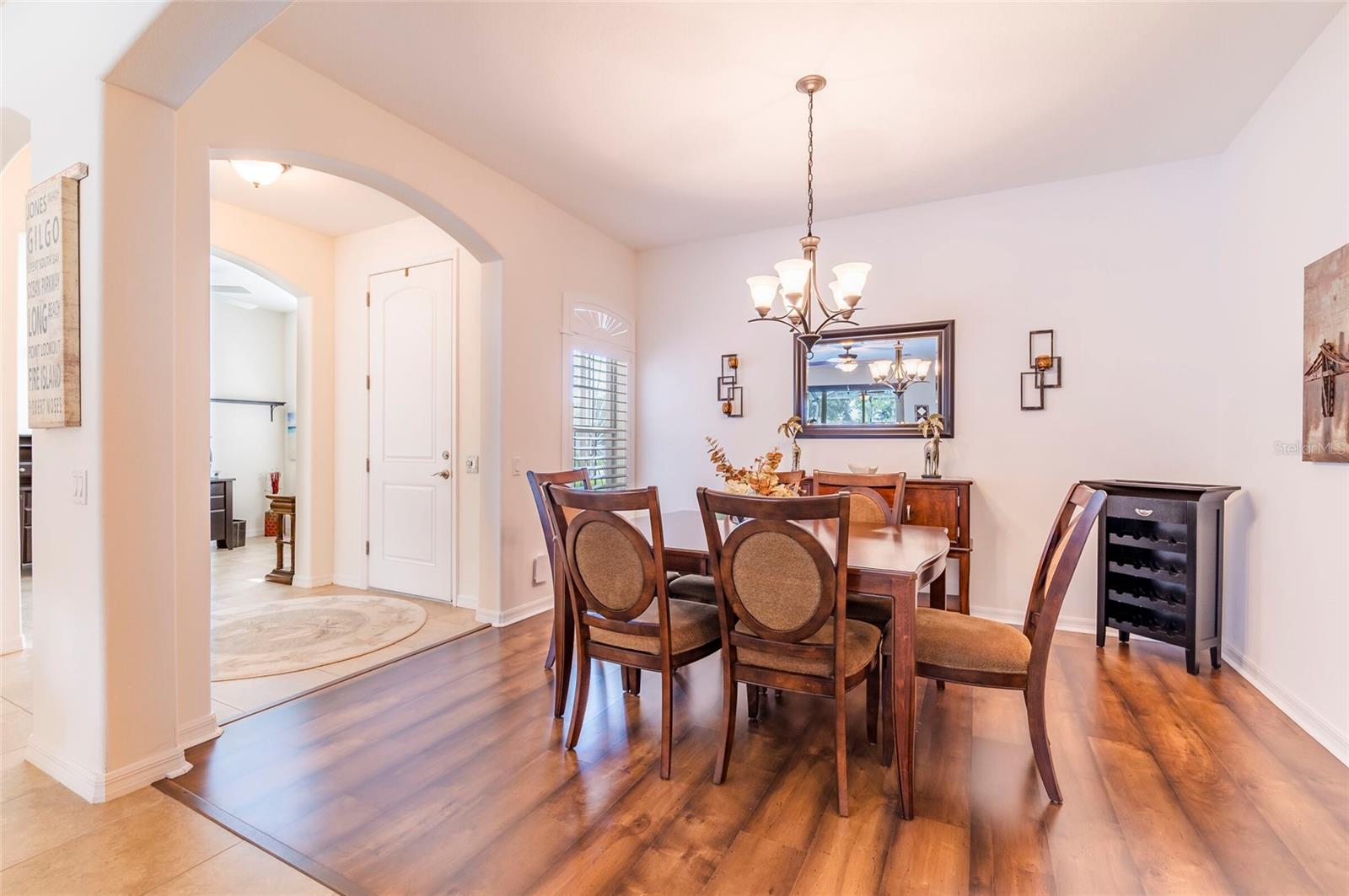 Dining area