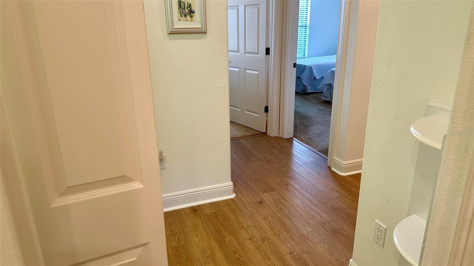 3rd Floor Hall to two bedrooms