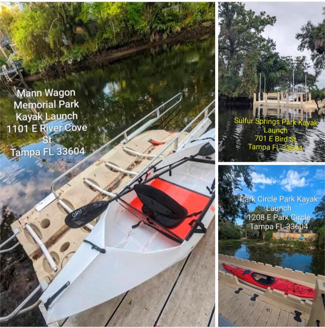 Kayak launches