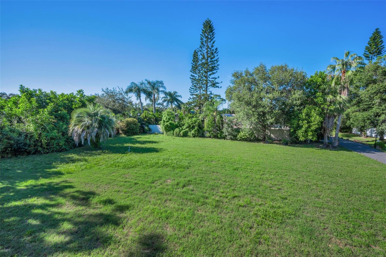 View of the property from the balcony