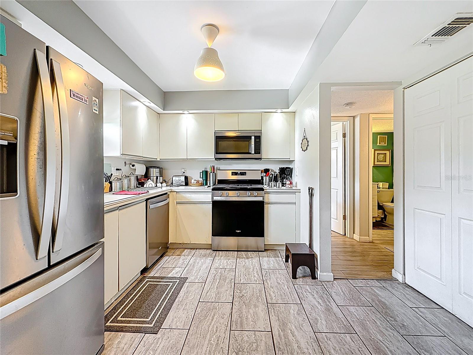Newer stainless steal appliances