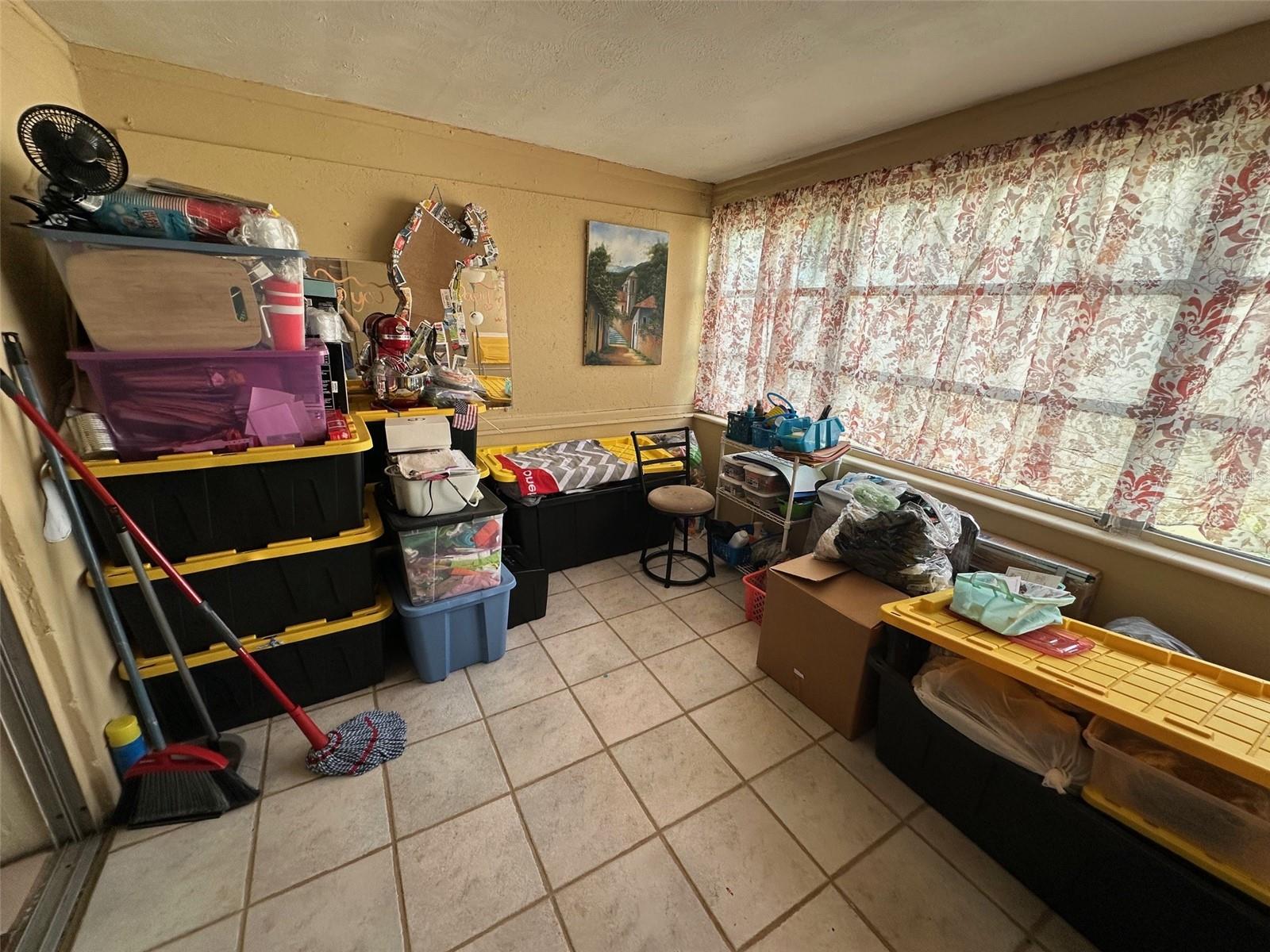 Enclosed Rear Porch