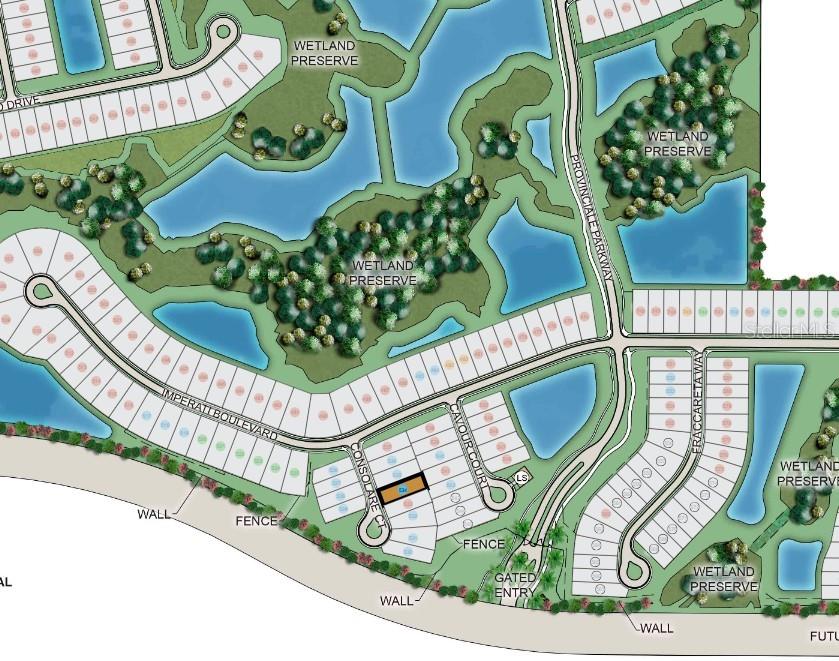 Esplanade at Wiregrass Ranch ~ Site Map