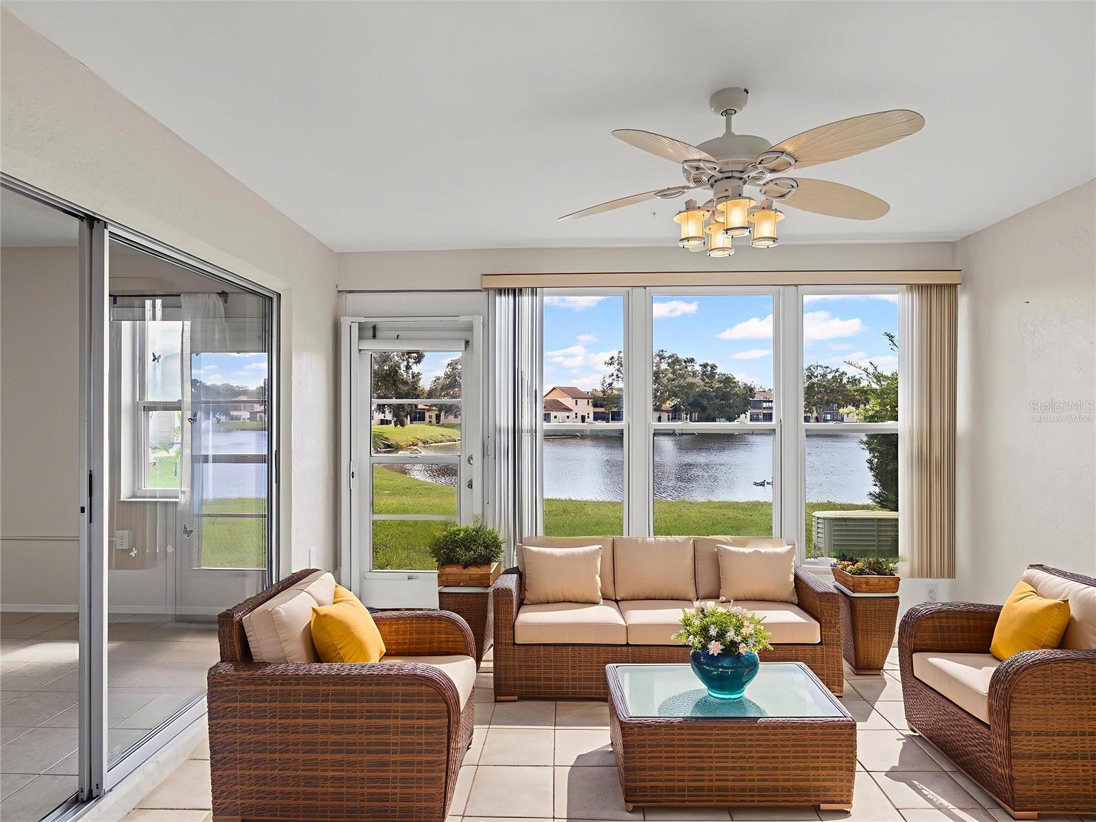 Virtually Staged Patio