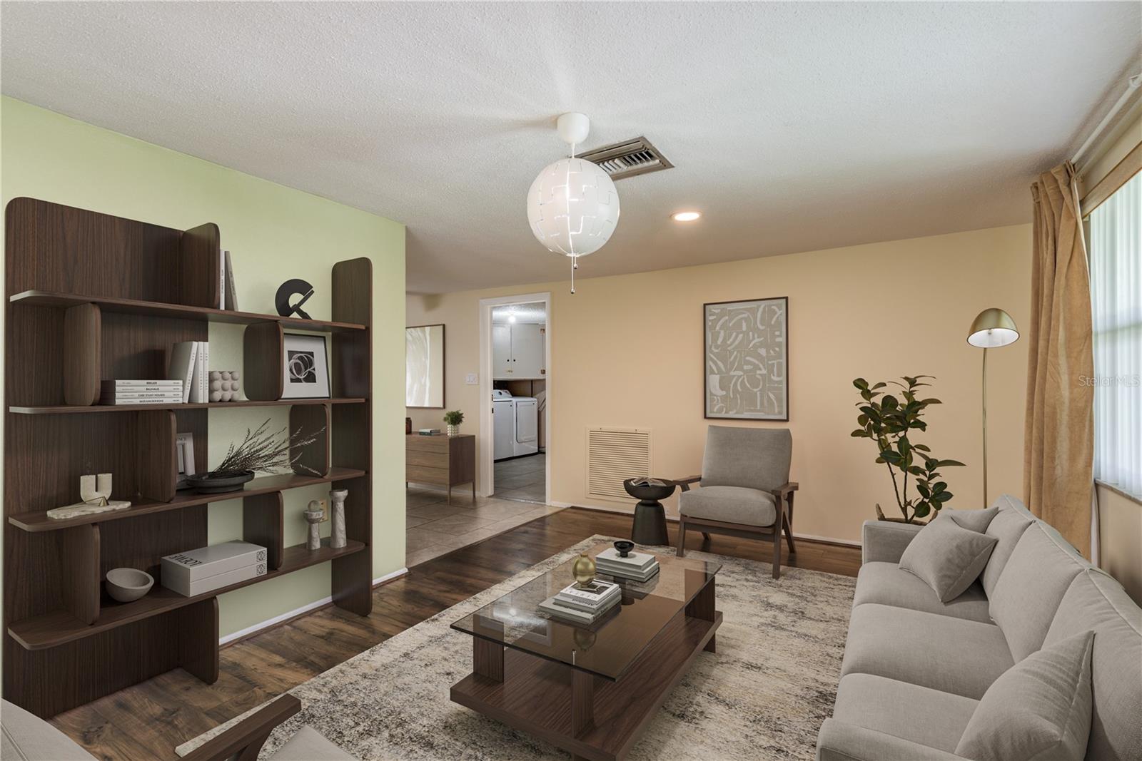 Living Room - staged
