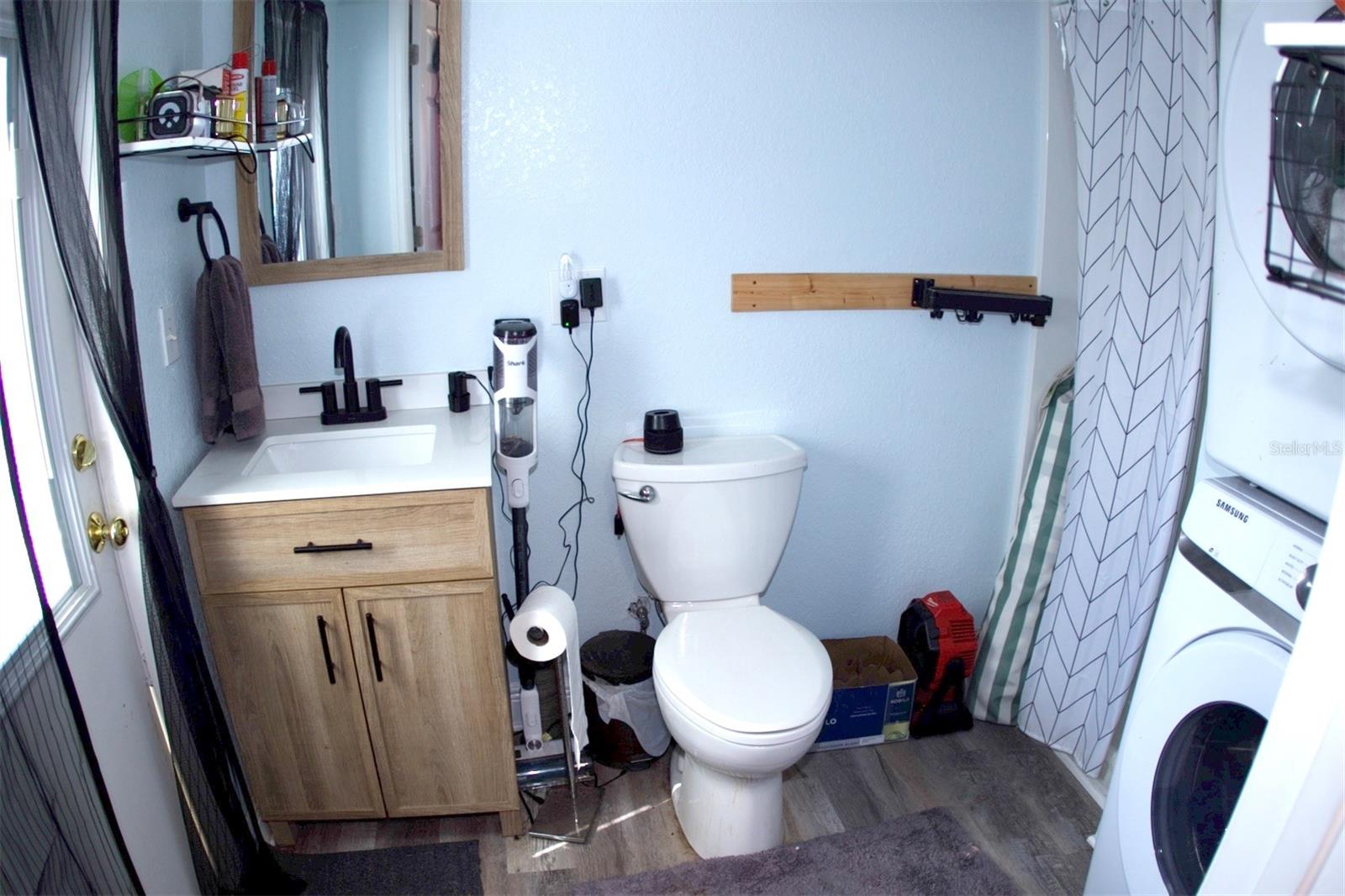 Laundry Room view from Room Entry