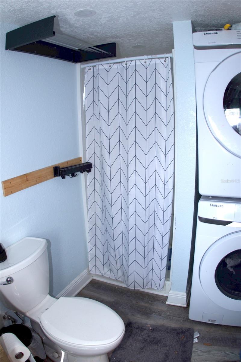 Laundry Room Shower view