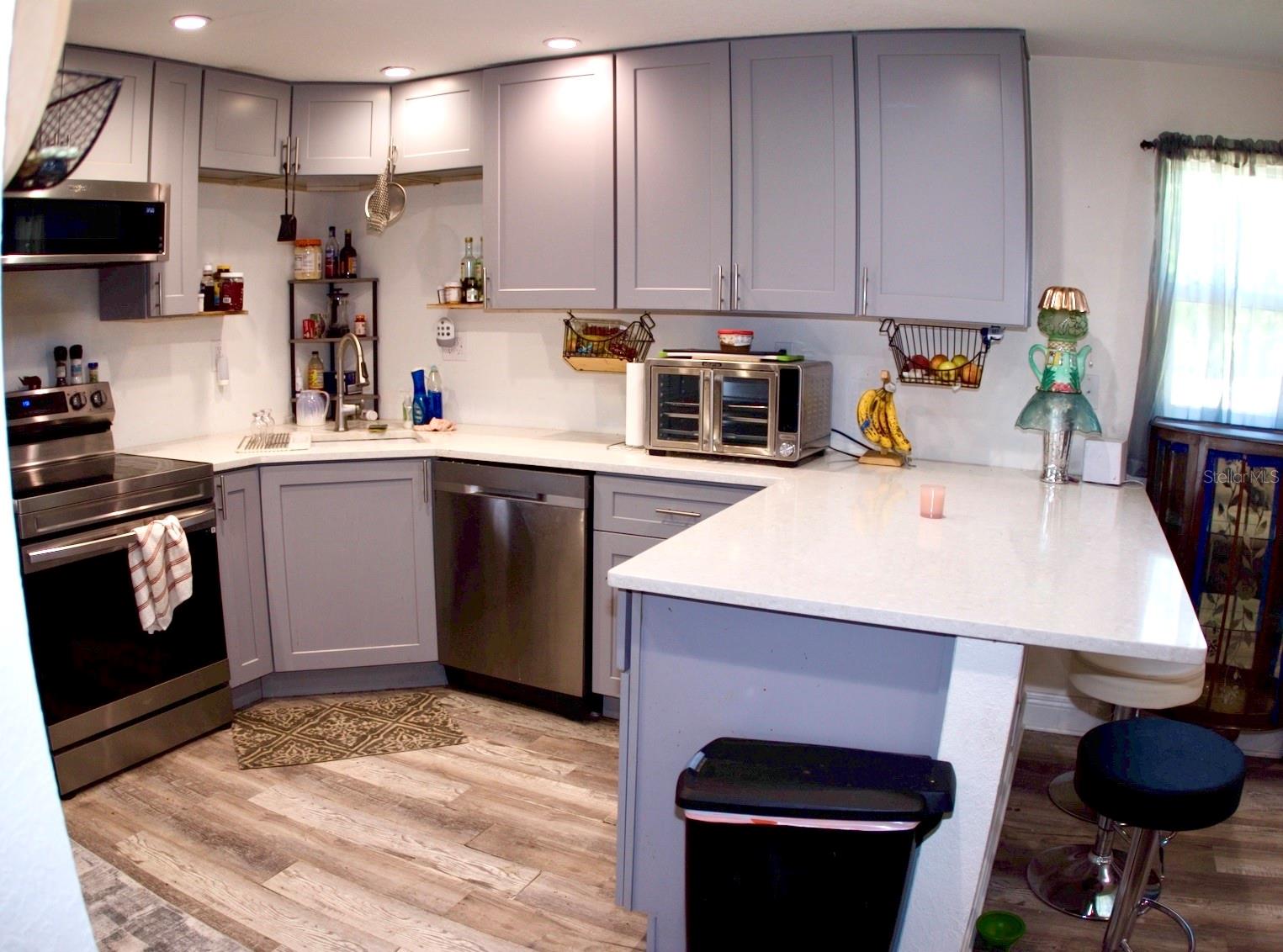 Kitchen view 2