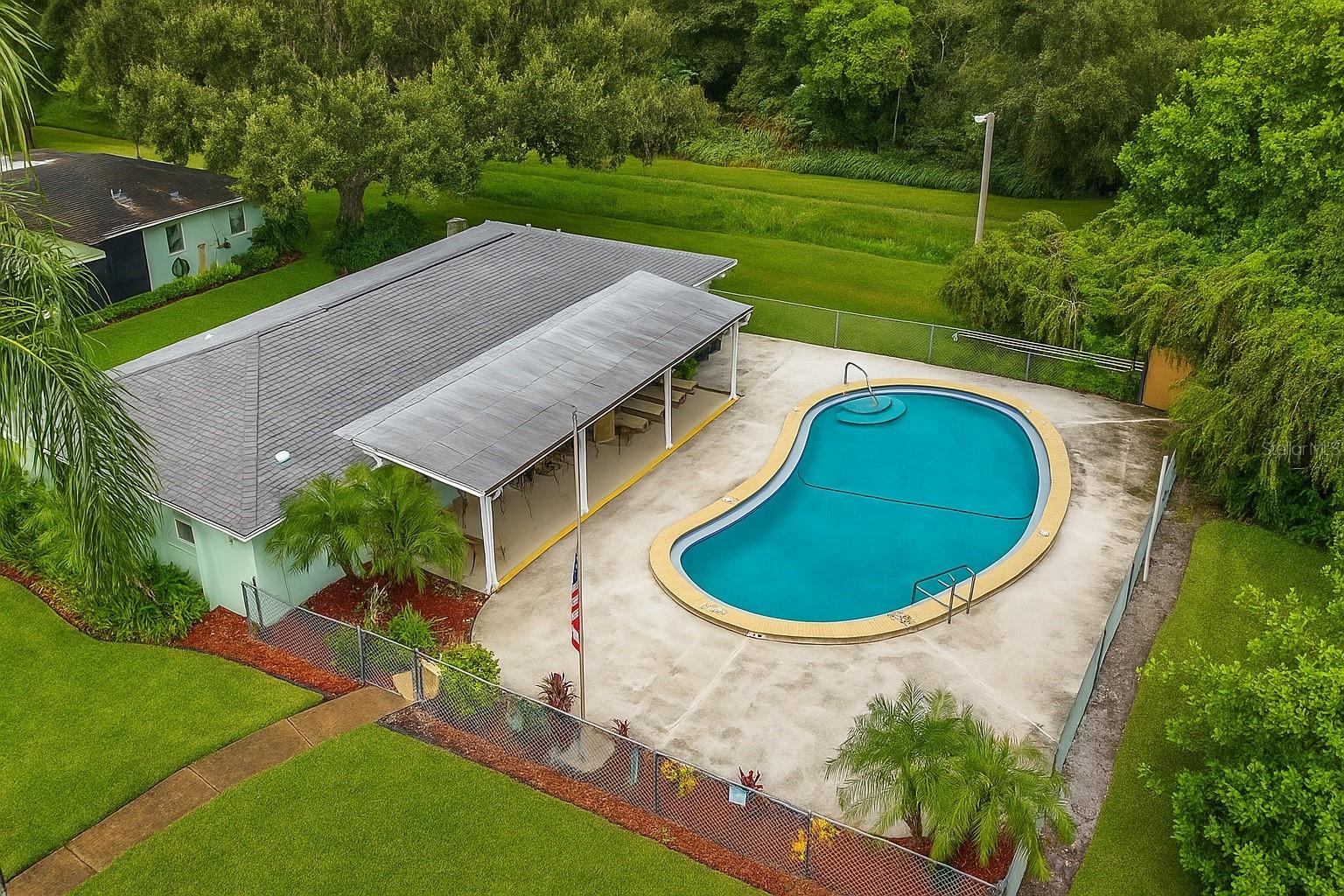 Community Clubhouse with Pool