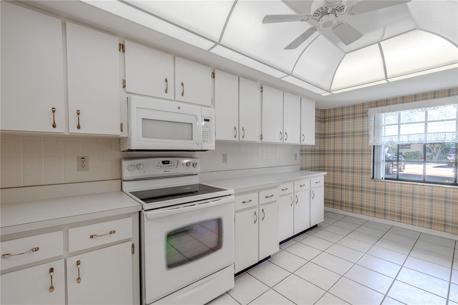 Function meets potential: existing appliances make it move-in ready while you plan updates.
