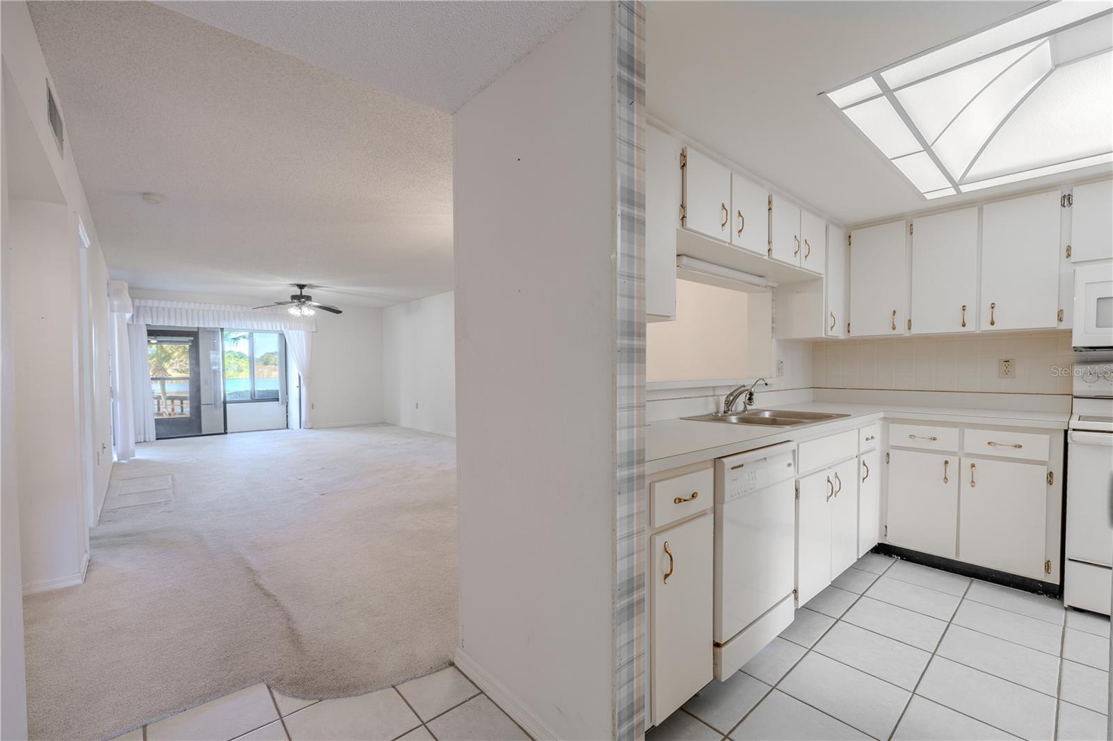 Conveniently positioned near the dining and living room for easy entertaining.