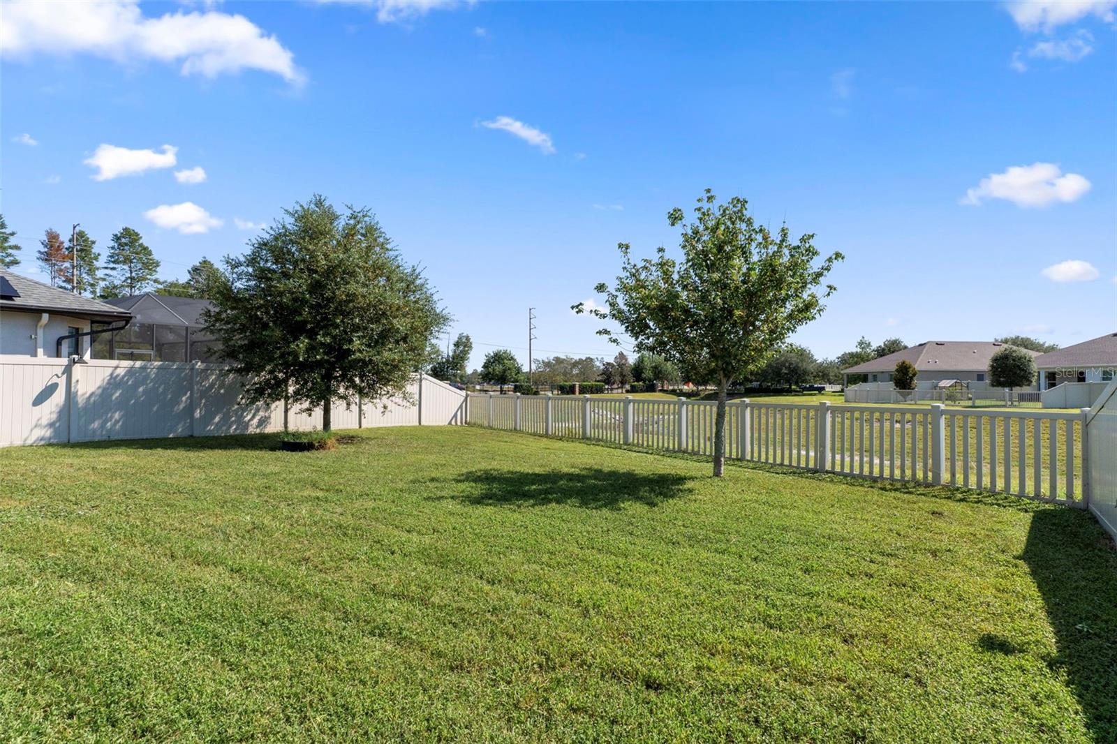 FENCED YARD