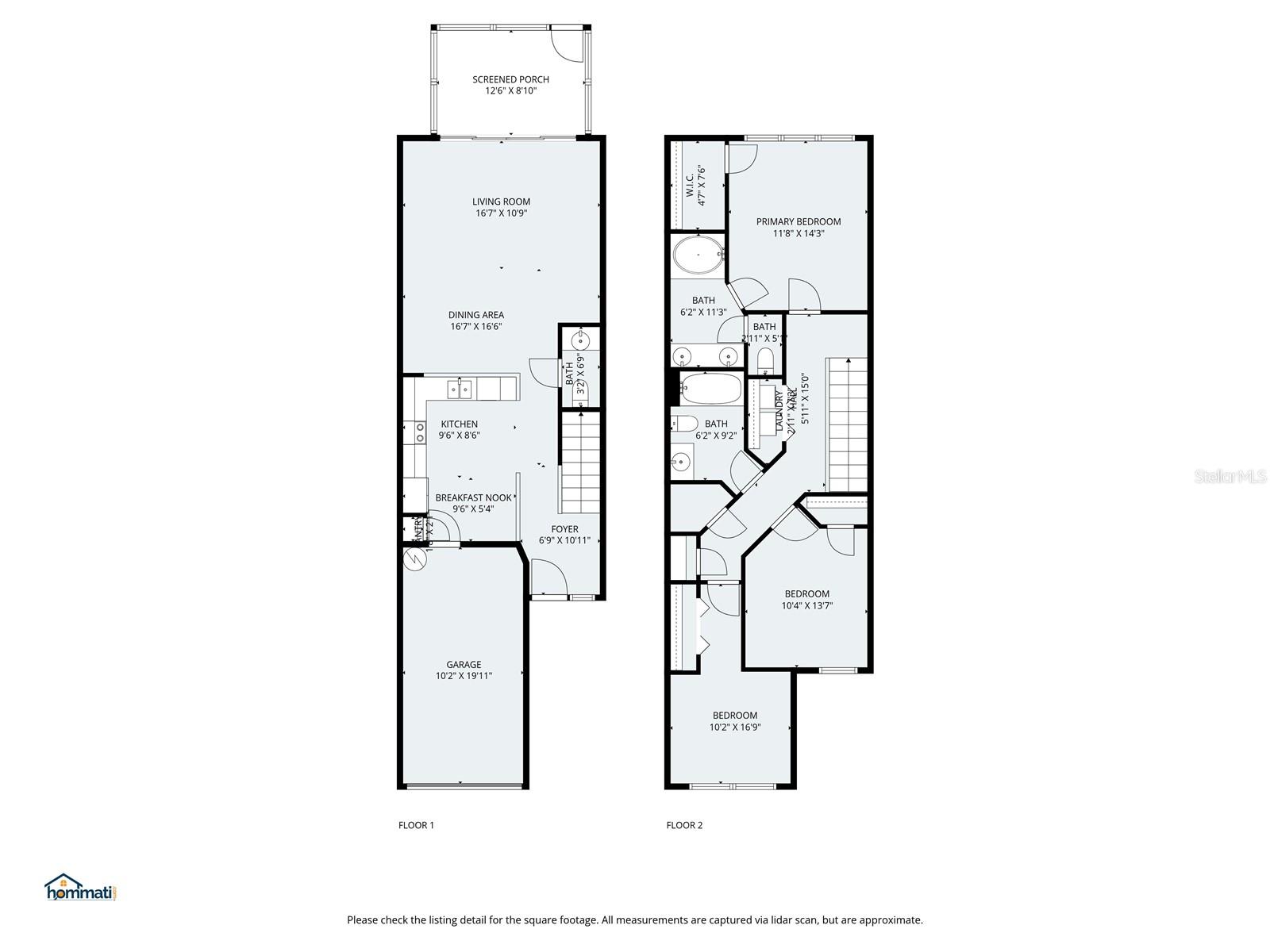 Floor plan with dimensions