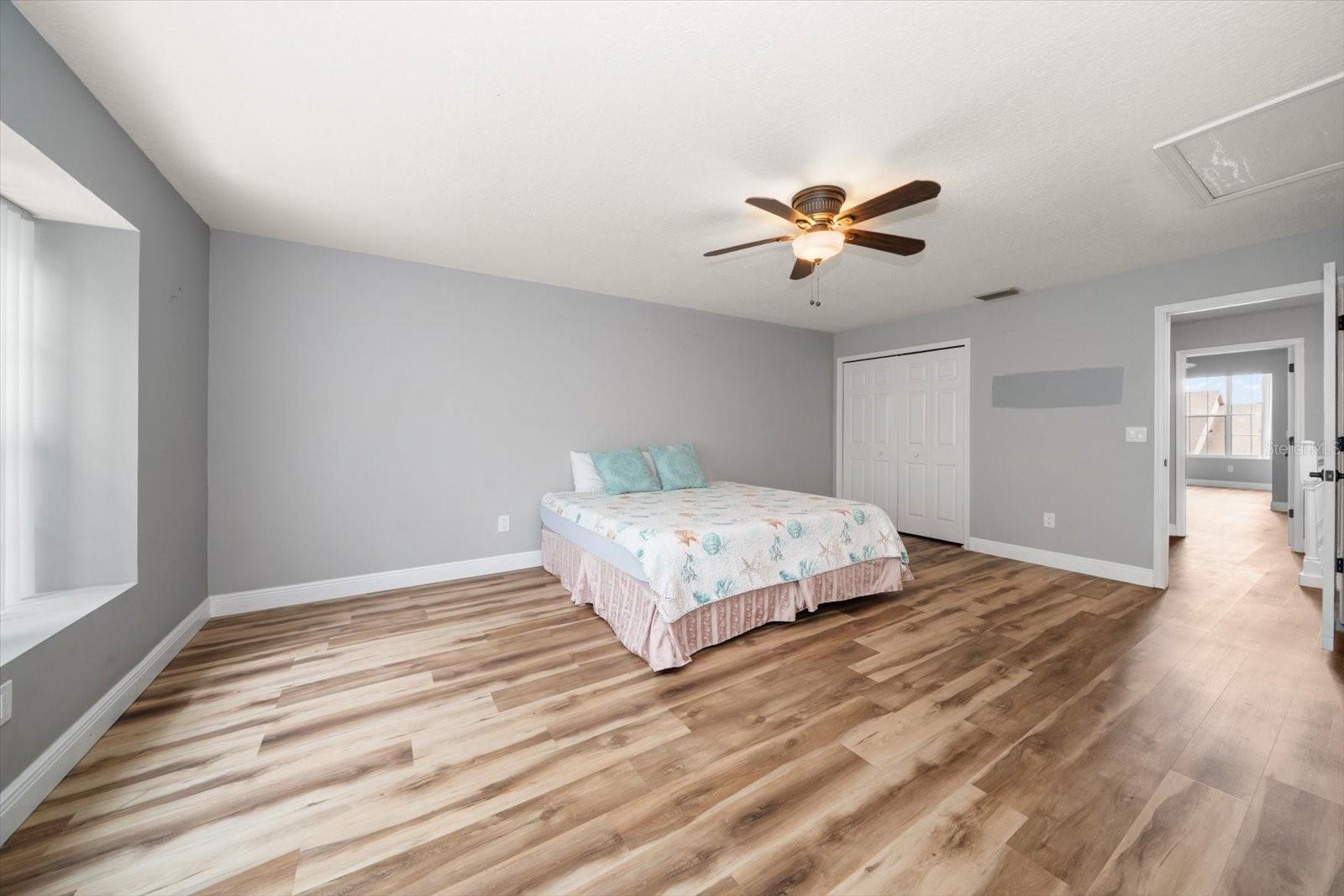 3rd Bedroom on 3rd level; perfect for a secondary primary suite!