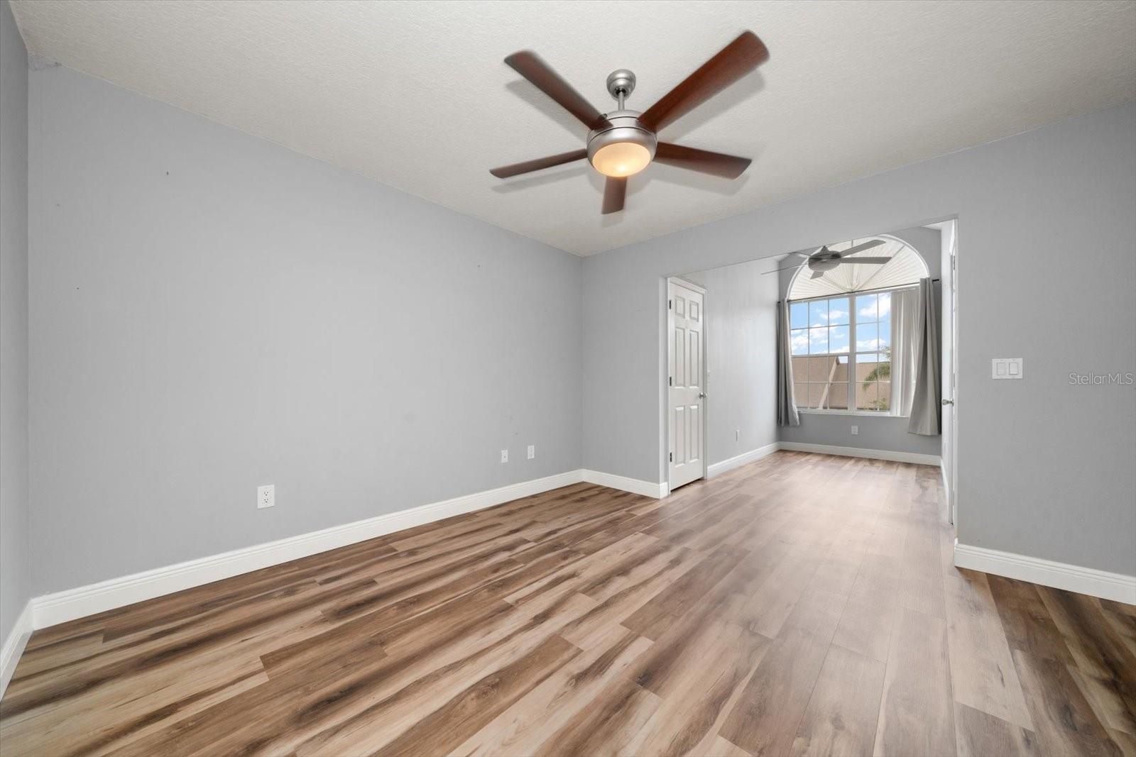 4th Bedroom on 3rd level with extended space