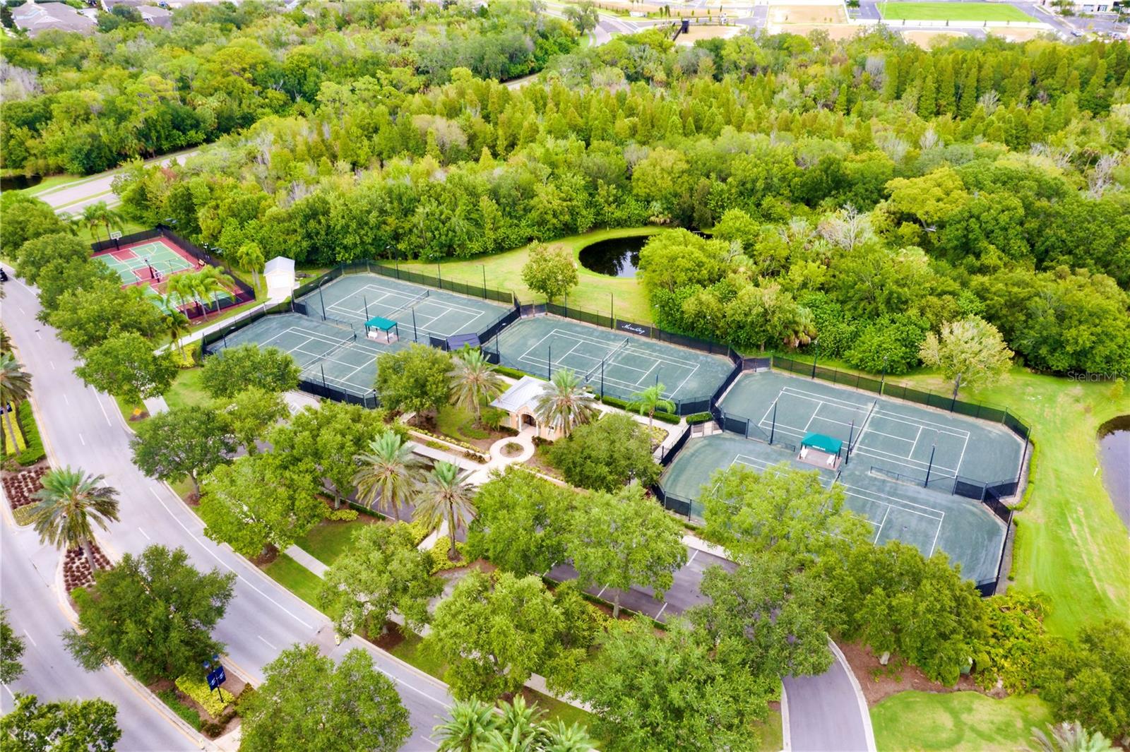 Tennis and Basketball Courts