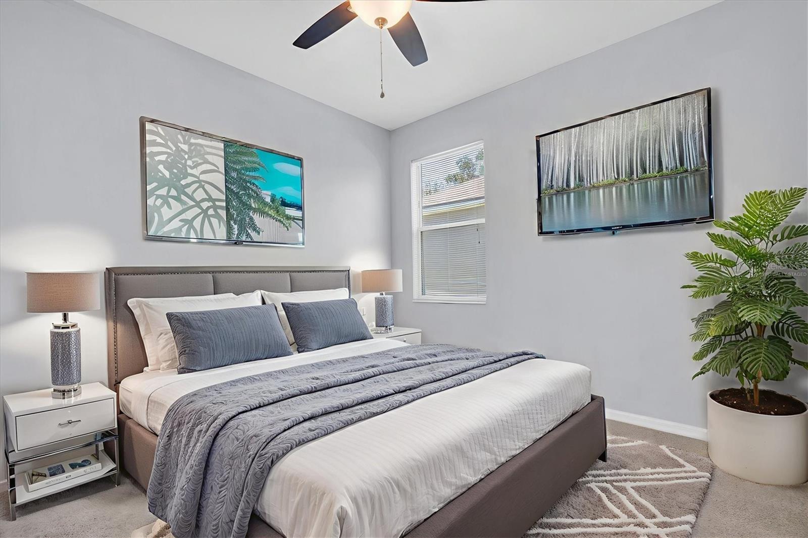 Bedroom 3 - Virtually staged