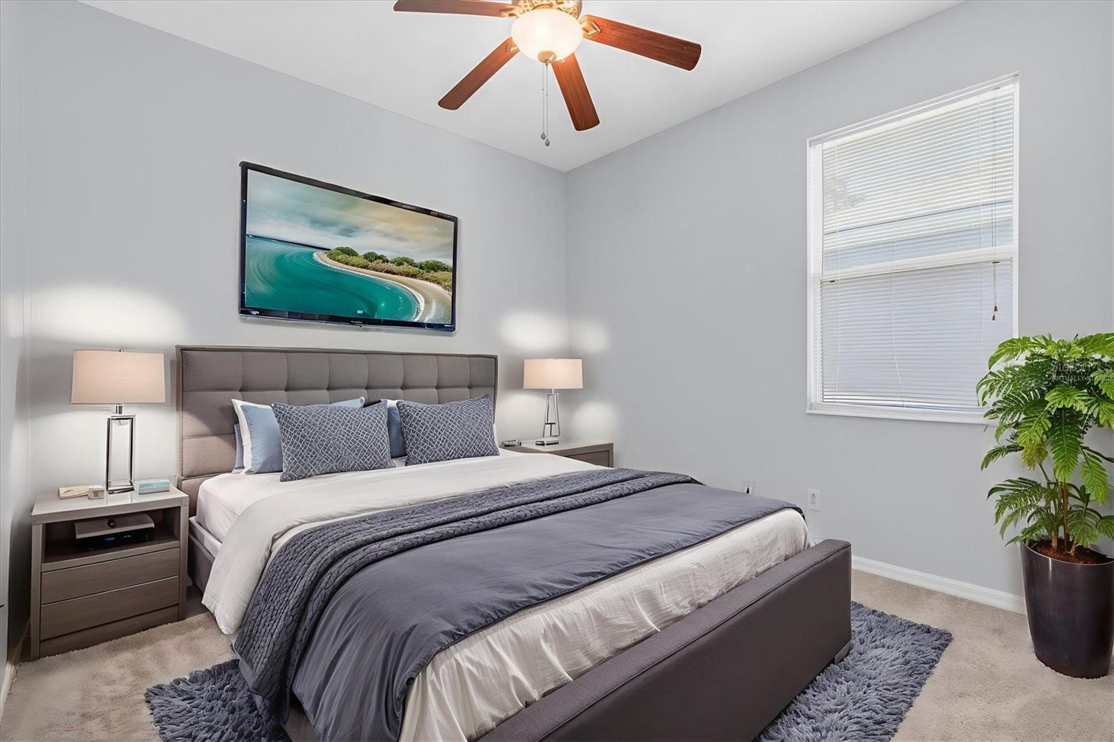 Bedroom 4 - Virtually staged