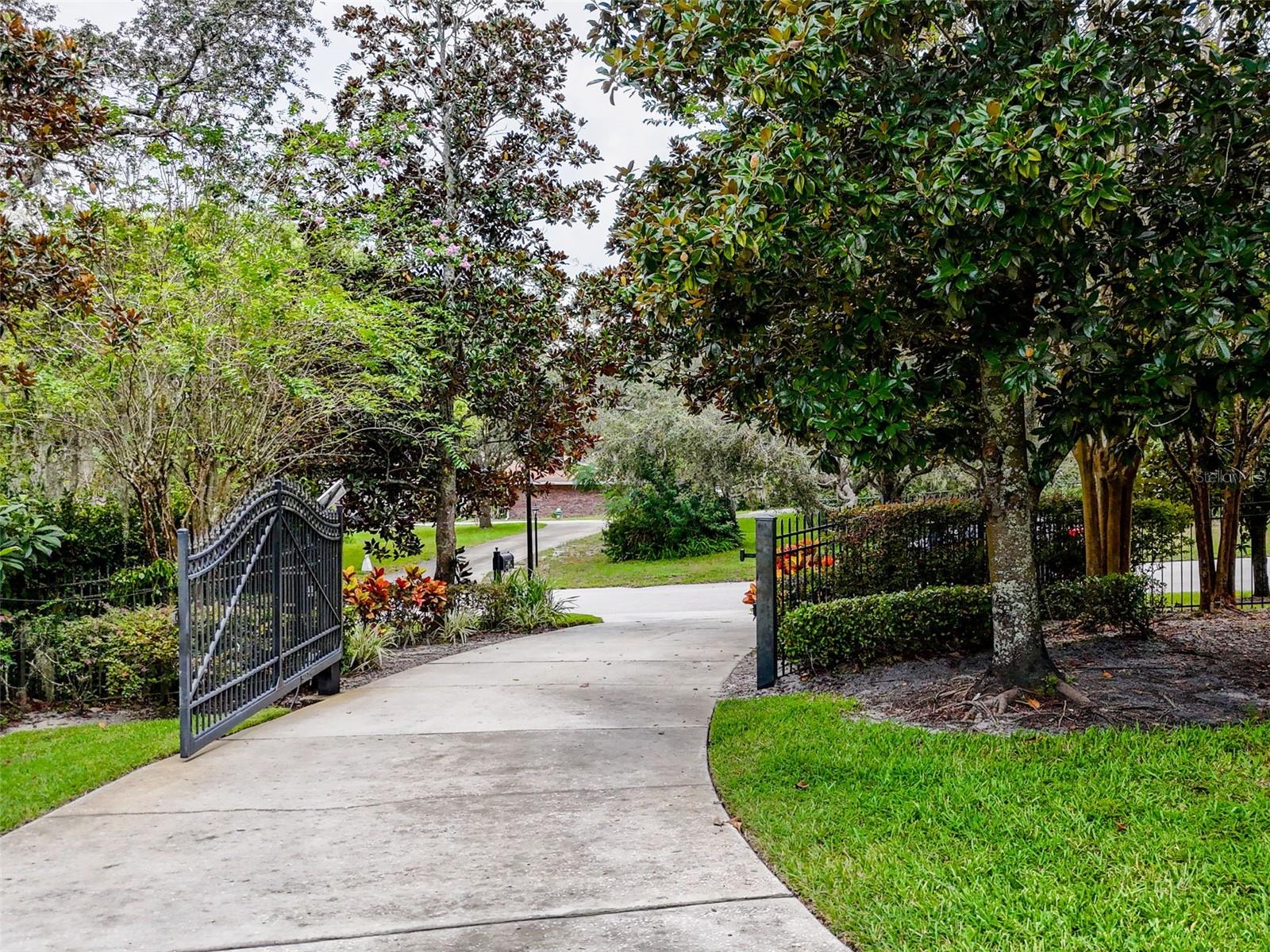 Gated Driveway