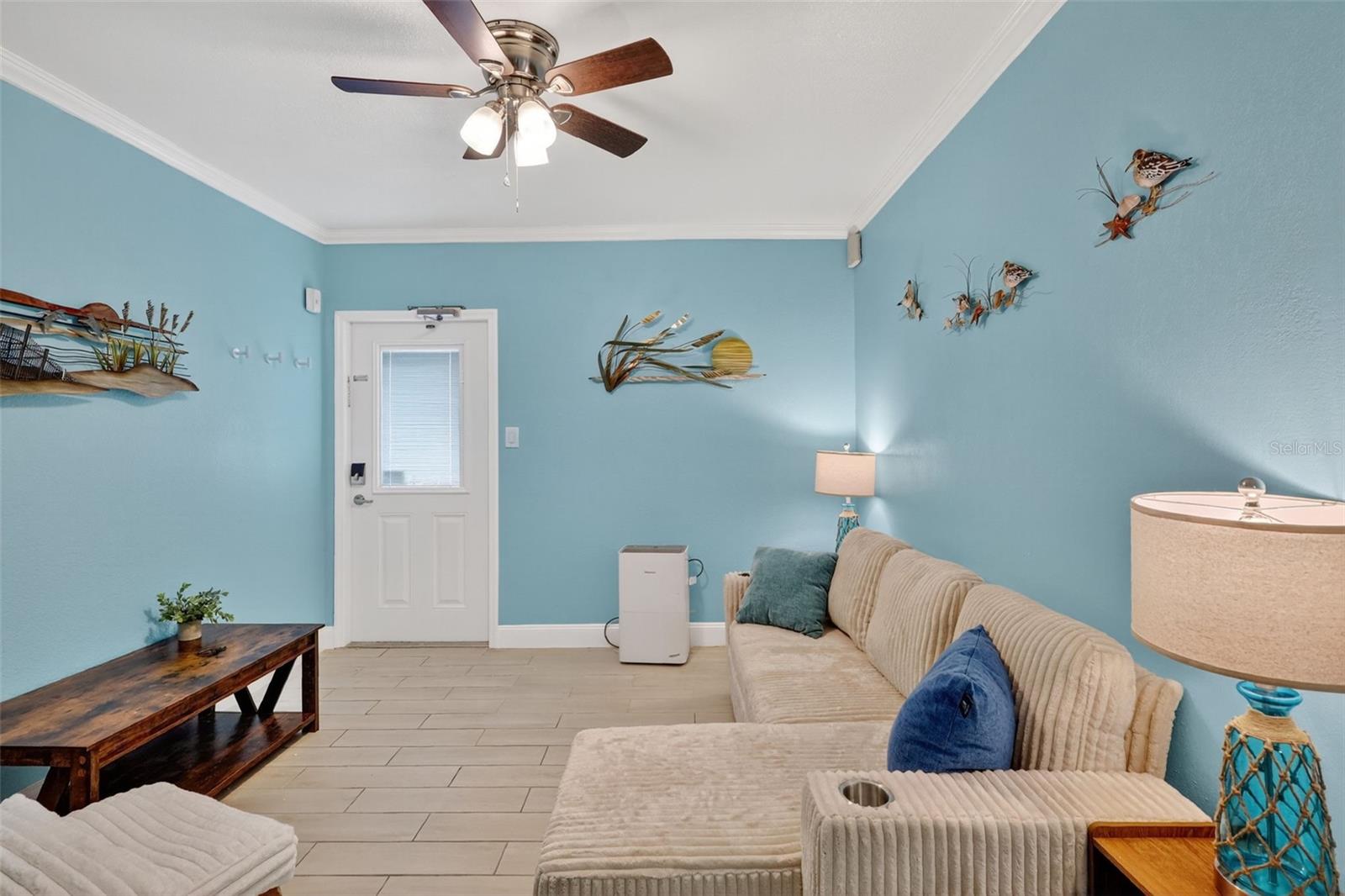 As you enter your home you have a spacious living area ready to enjoy