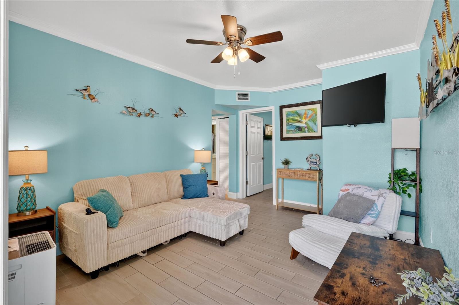 Living room view from entrance