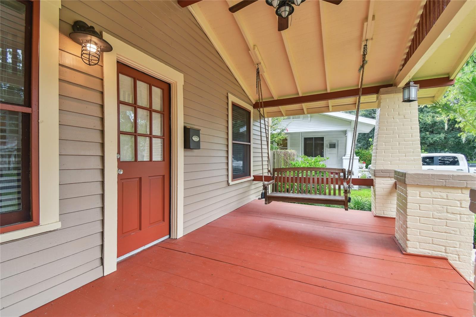 You have to Love this front porch
