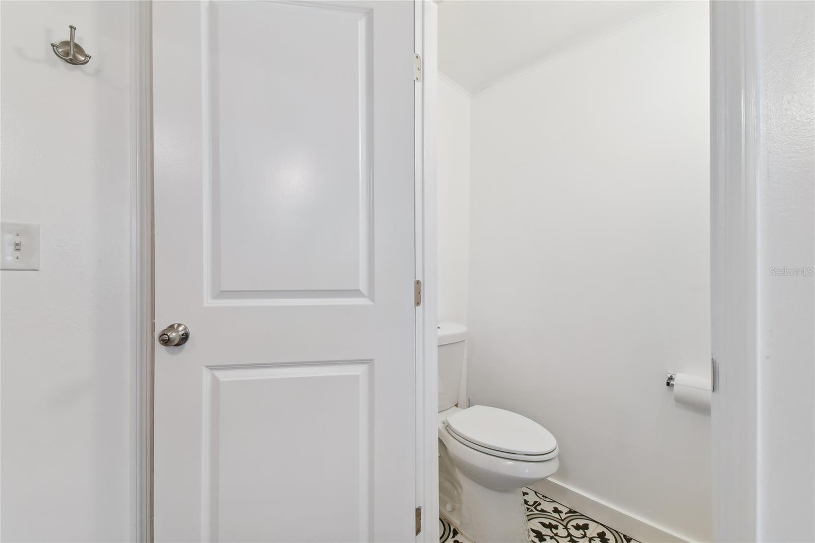 Primary bath has separate toilet area