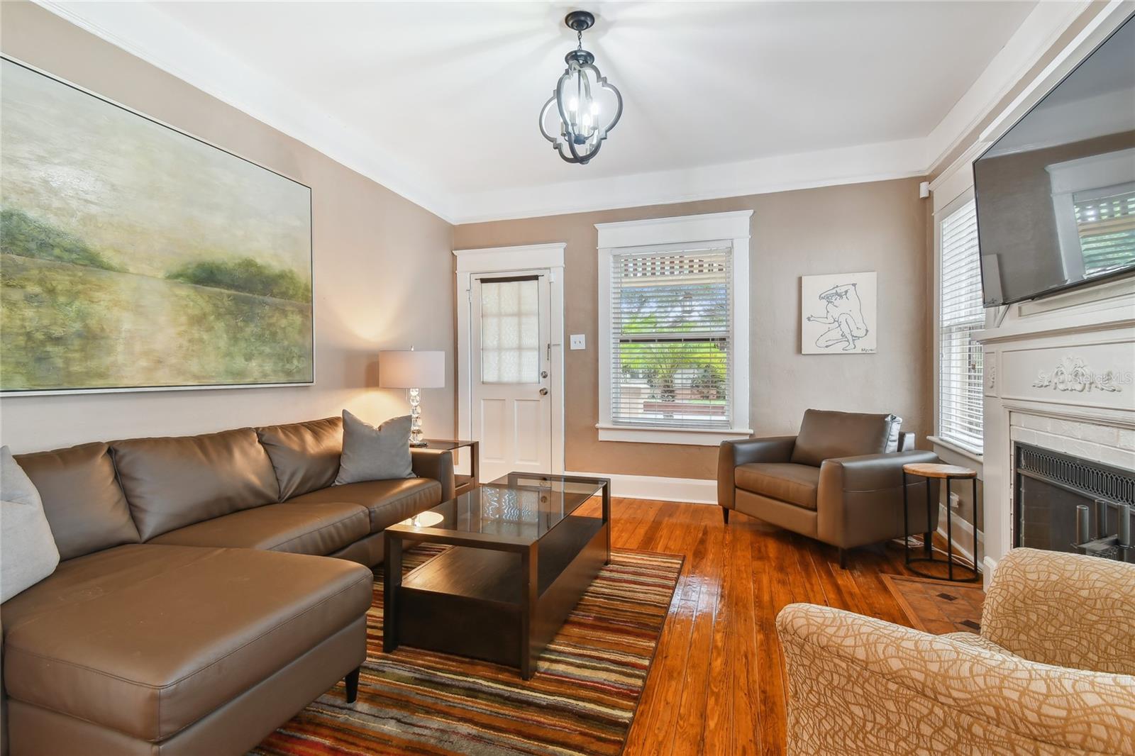 Warm and cozy living room