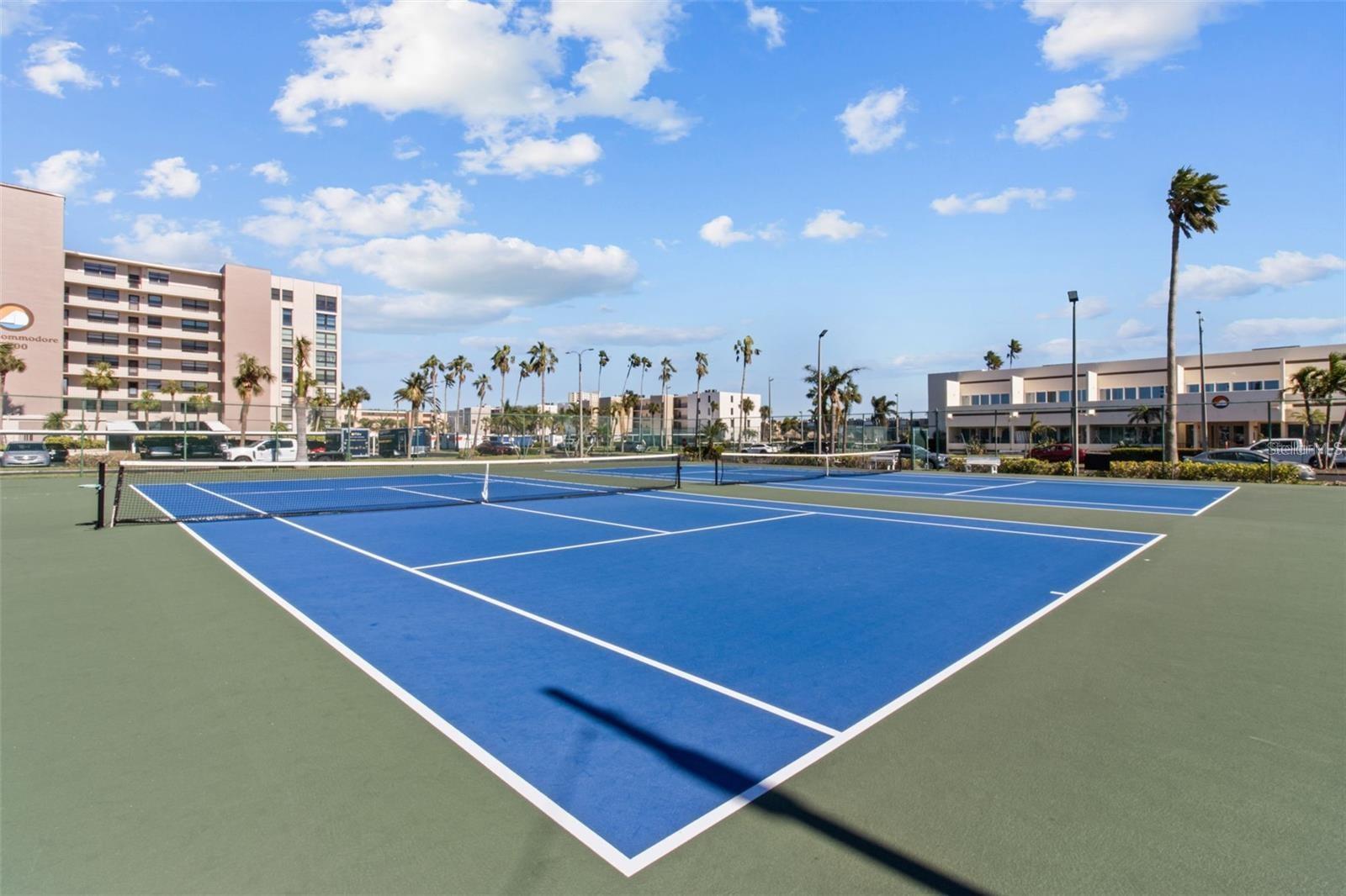 THE ACTIVE LIFESTYLE THAT BAY ISLAND OFFERS IS UNIQUE.  THE MULTIPLE COURTS WILL KEEP YOU ON YOUR TOES!
