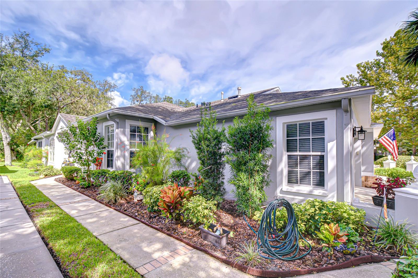 Beautiful tropical landscaping!