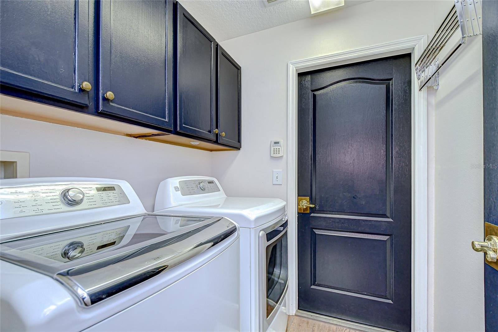 Laundry room with extra storage!