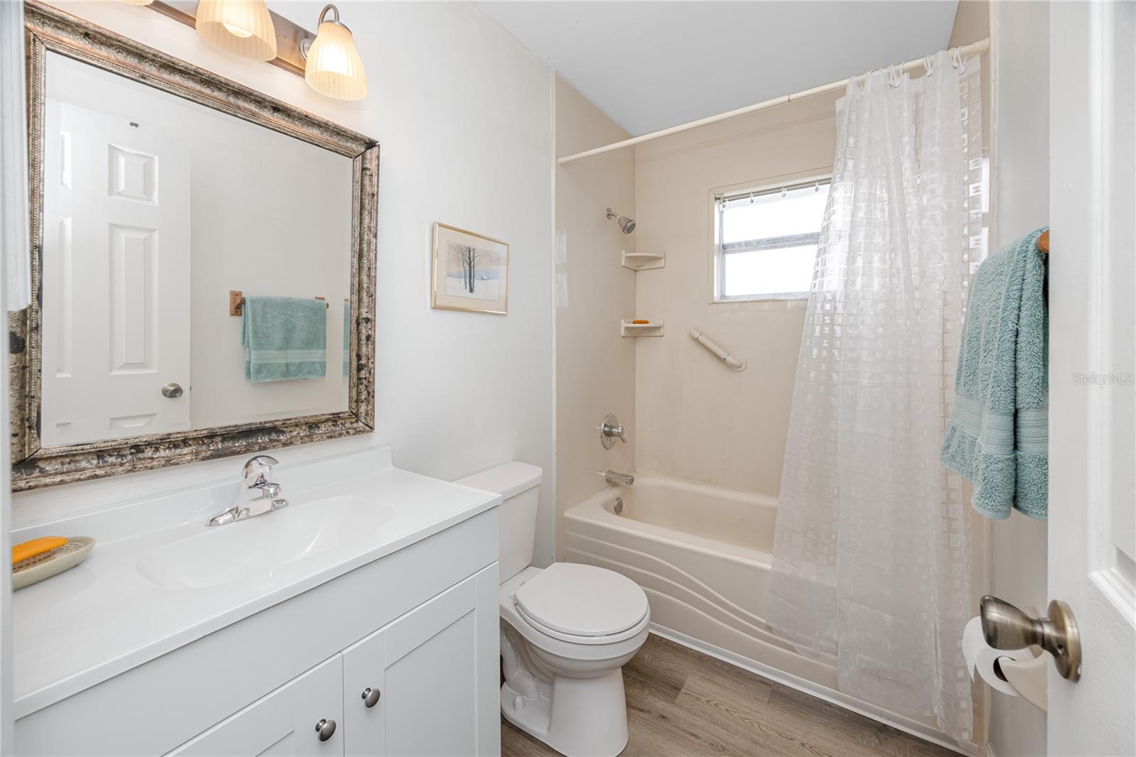 Guest bathroom, brand new vanity