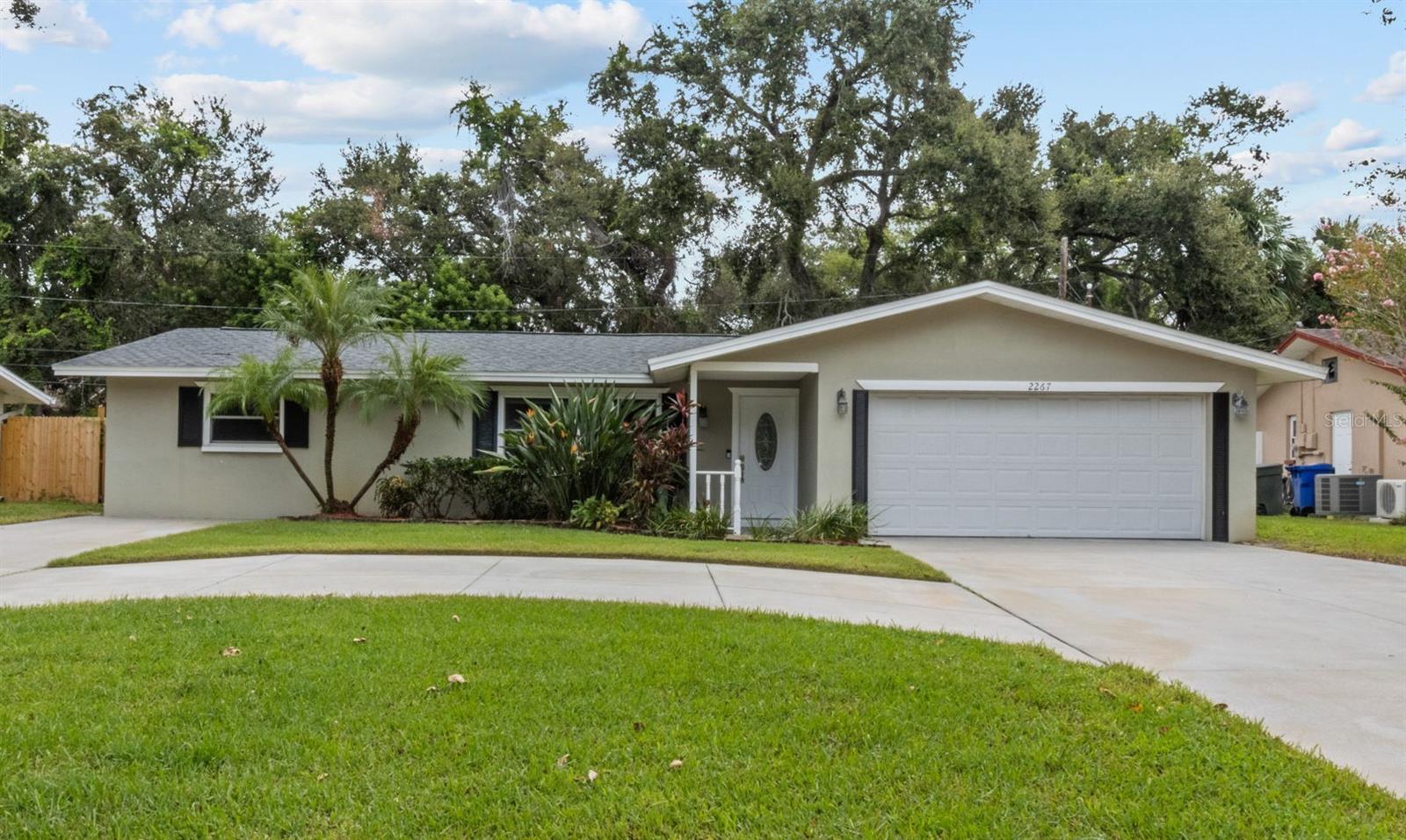 Front of the home