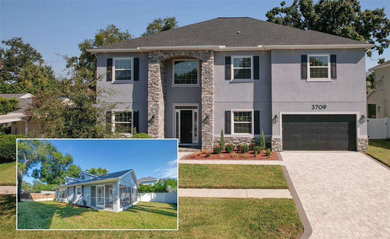 NEW CONSTRUCTION - main house plus guest house
