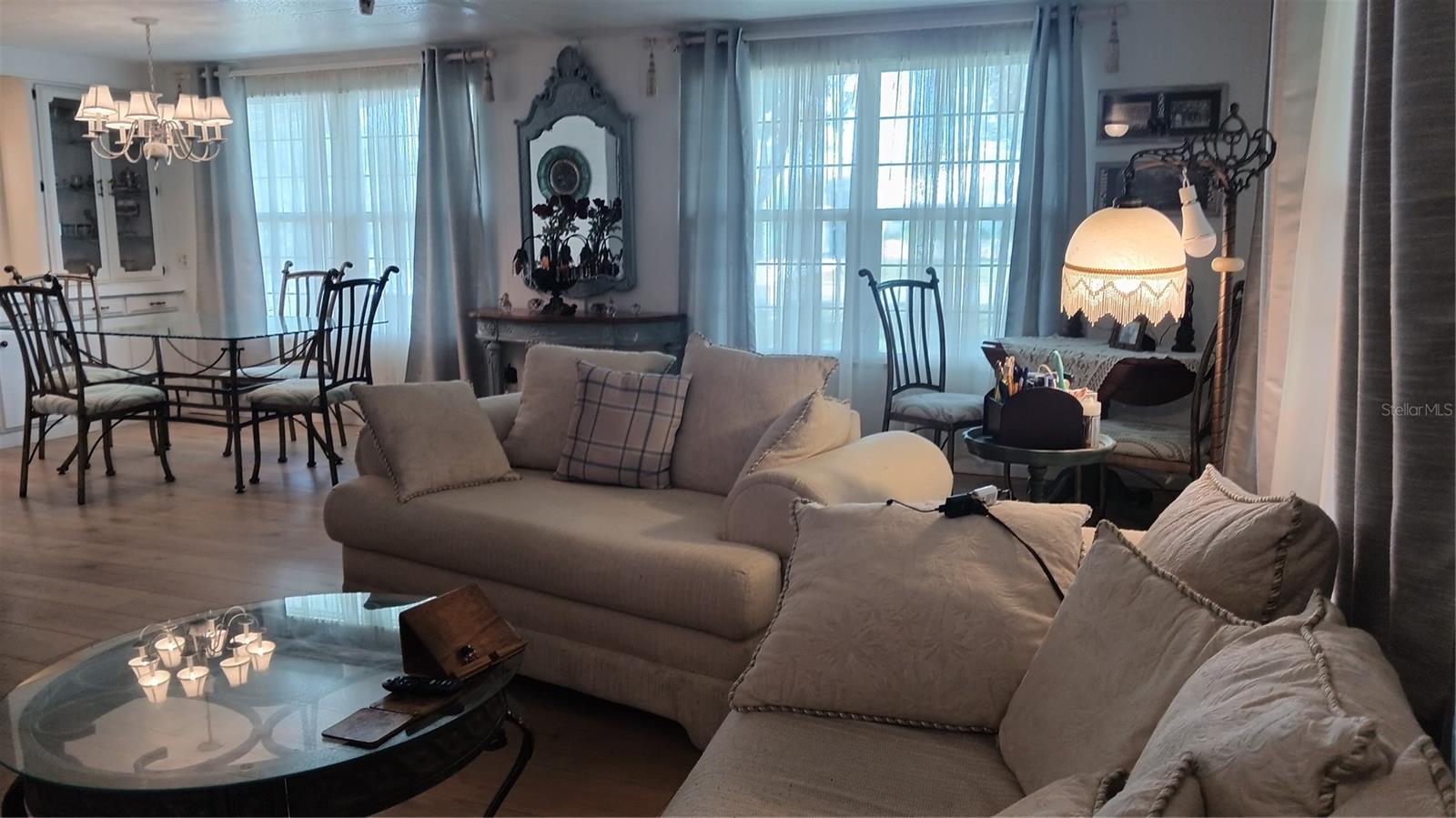 Living/Dining areas