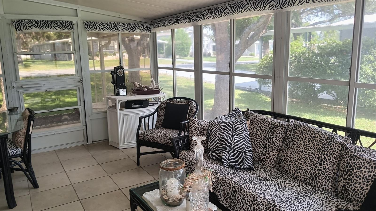 Florida Room side porch