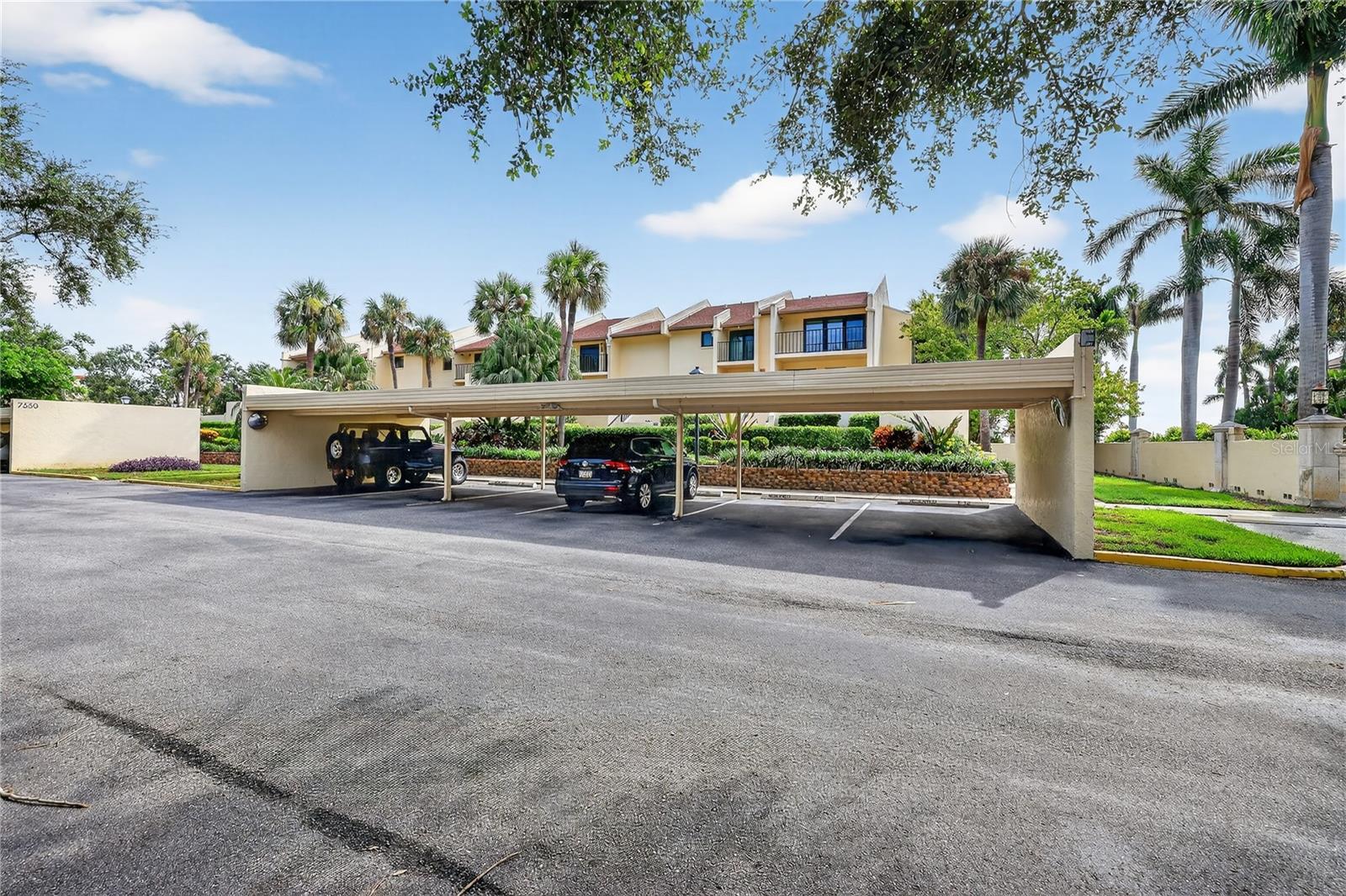 Your private, covered parking space!
