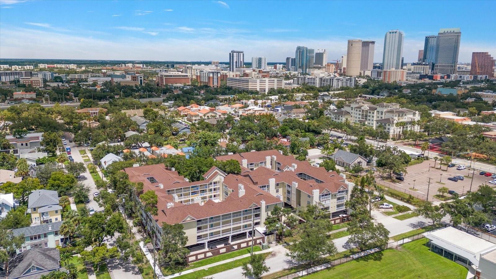 proximity to downtown Tampa