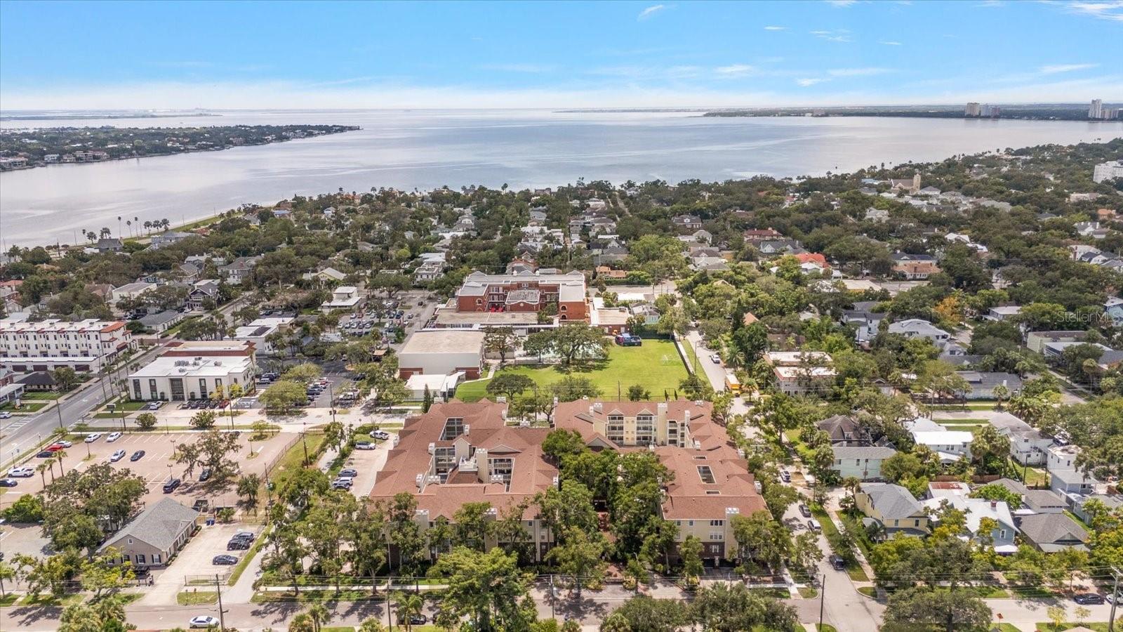 Proximity to Bayshore Blvd.