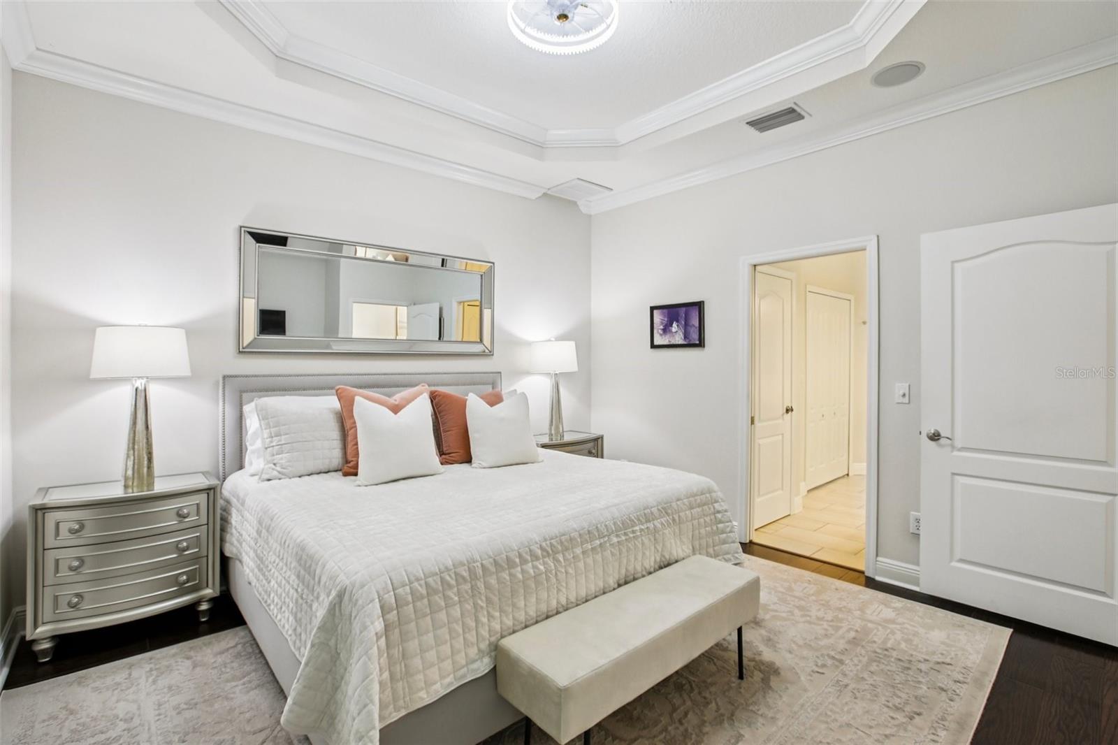 Primary bedroom suite