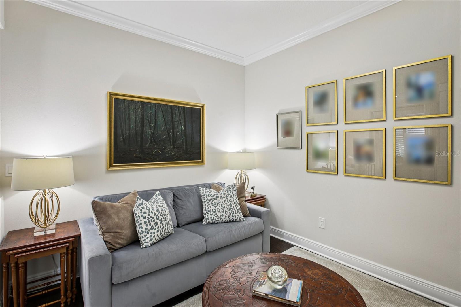 Flex room - could be a sitting area, office, hobby room