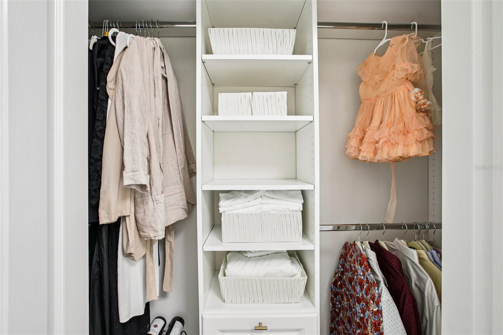 Bedroom 2 custom closet
