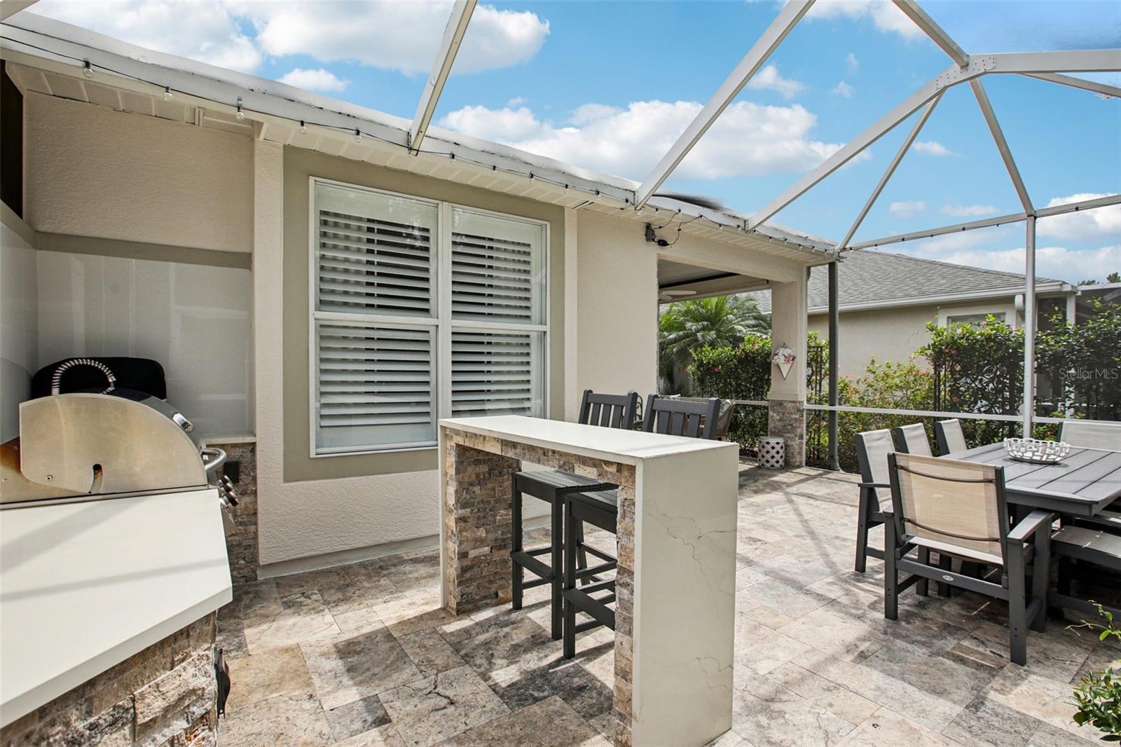 Outdoor kitchen